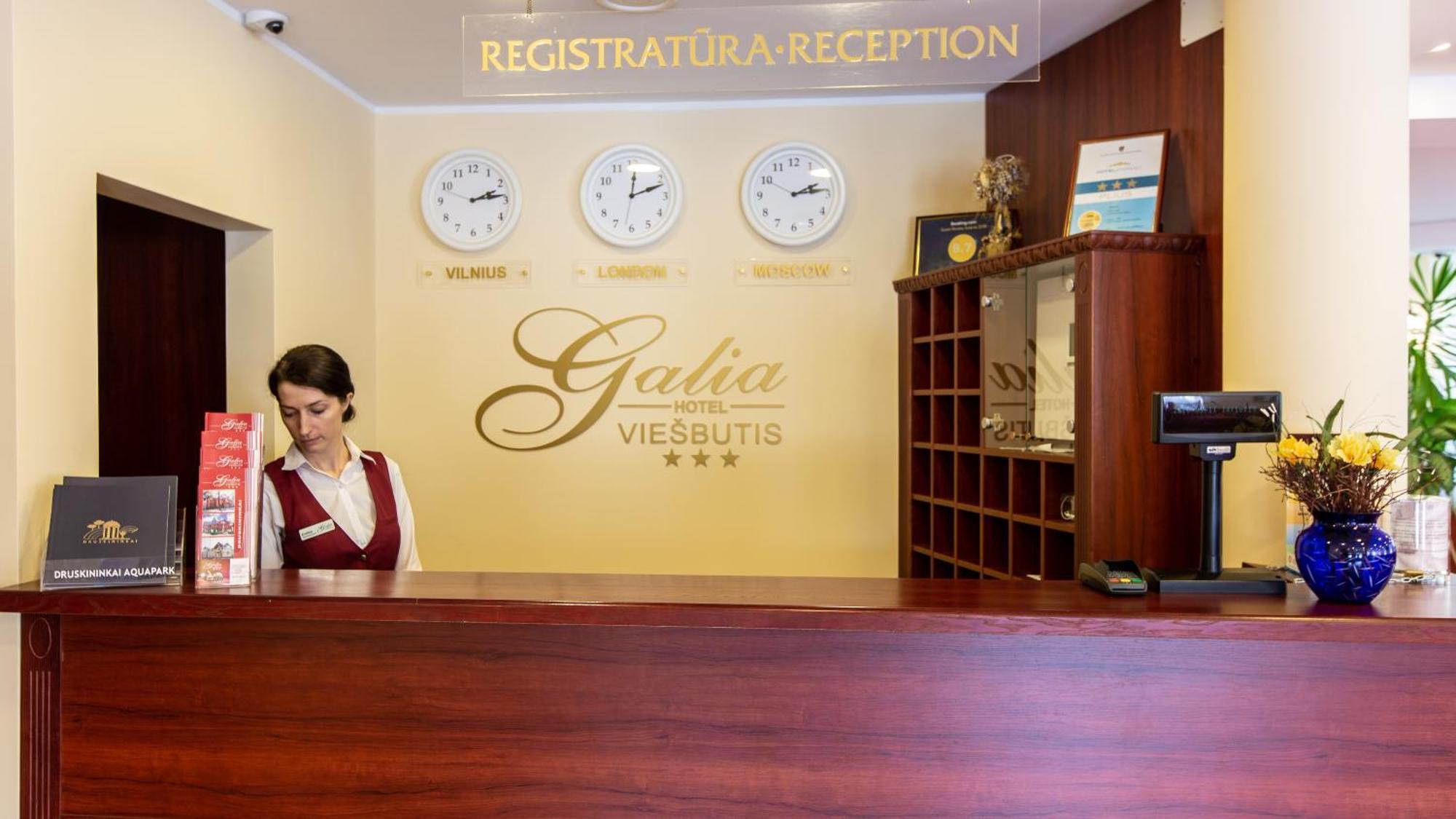 Galia Hotel Druskininkai Eksteriør billede